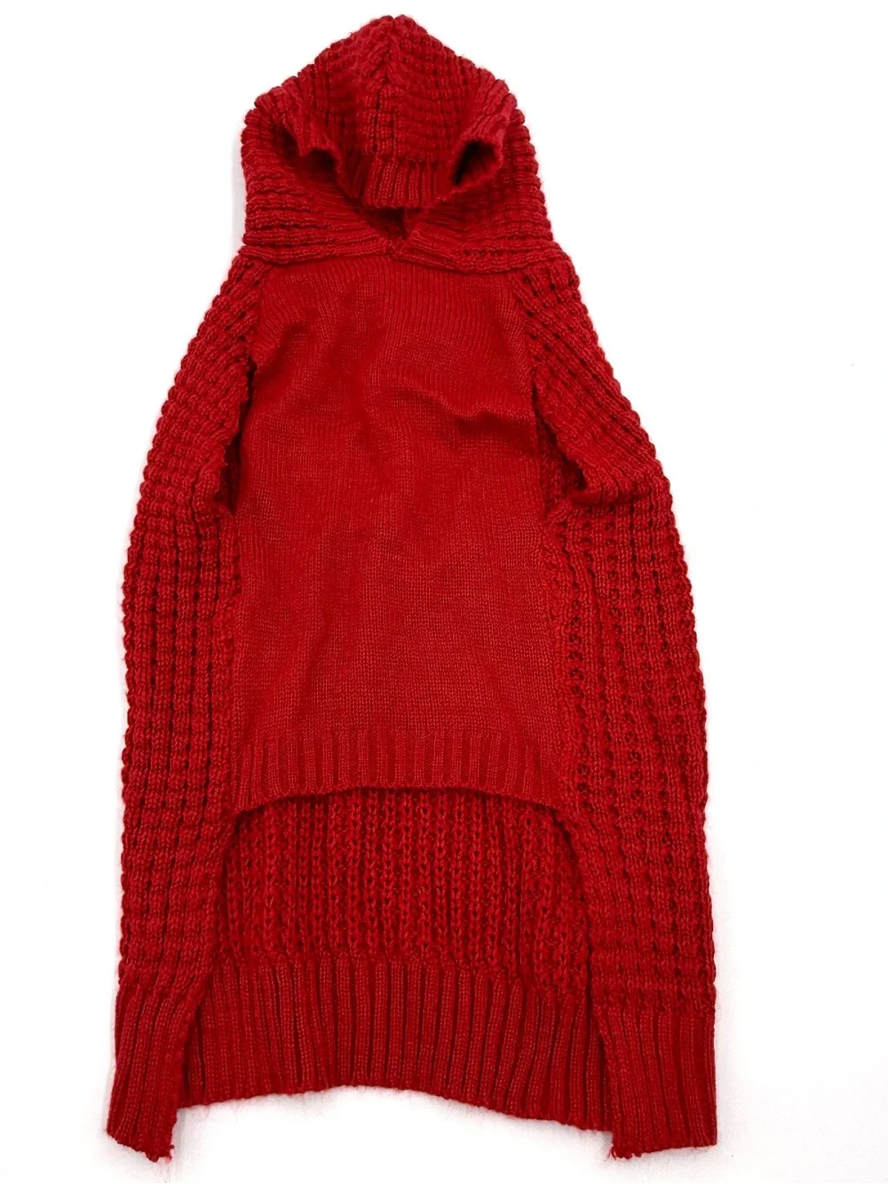 Vibrant Life Spoiled Red Knit Pet Sweater Size Medium (MSC0001)